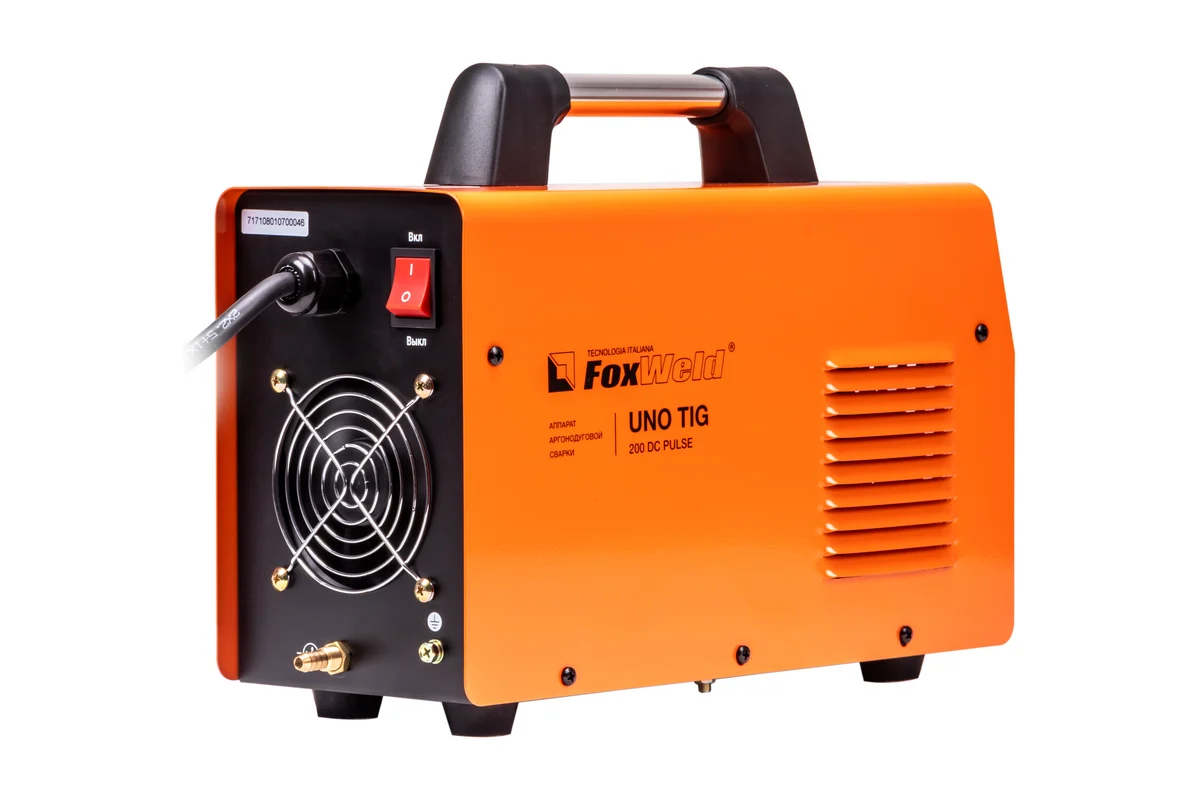Аппарат аргонодуговой сварки FOXWELD UNO TIG 200 DC PULSE 7171