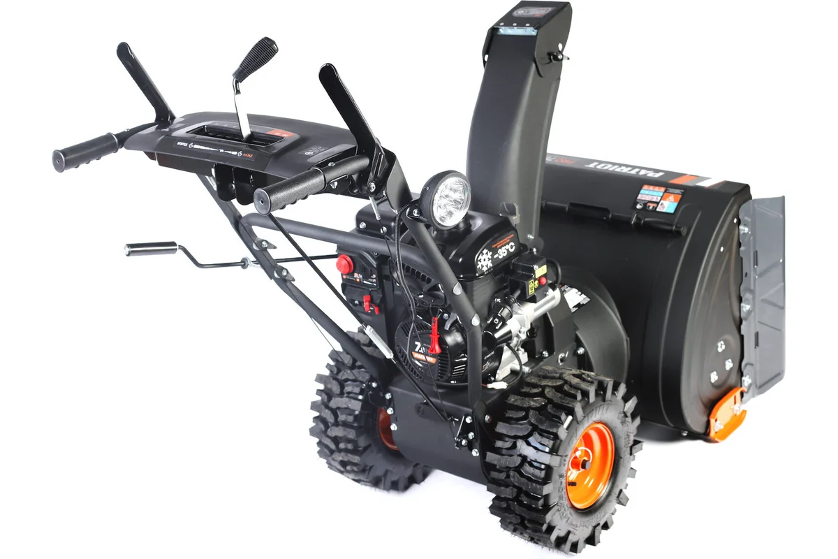 Снегоуборщик PATRIOT PRO 755 Е 7,8 л.с.,стартер Ручной/220в, ковш 71см. колеса Winter Extreme 14x5,50-7 426108406
