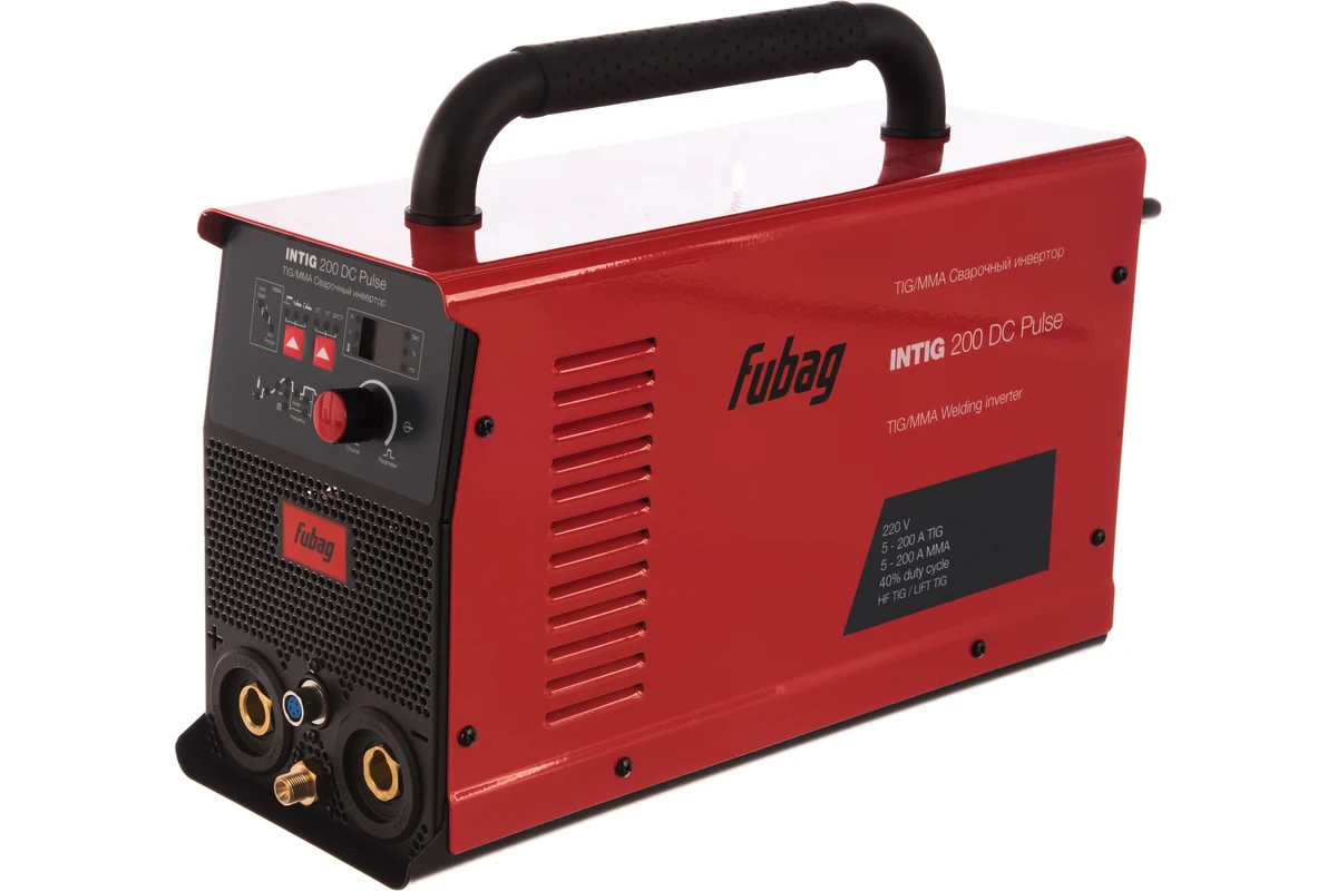 Сварочный инвертор FUBAG INTIG 200 DC PULSE 31411 + горелка FB TIG 26 5P 4m 38459 31411.1